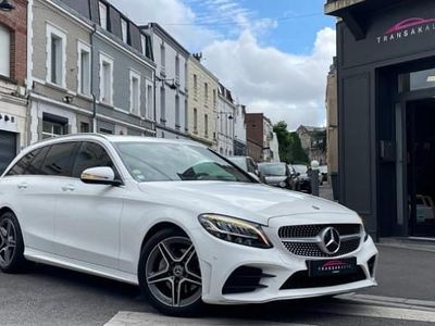 Blanc Occasion 2018 Mercedes C200 AMG line Break | 24 990 €