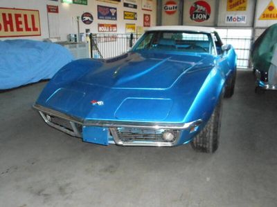 Bleu Occasion 1969 Chevrolet Corvette Stingray Cabriolet | 36 750 €