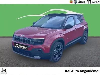 Ruby + toit volcano Occasion 2025 Jeep Avenger EV Summit SUV | 36 000 €
