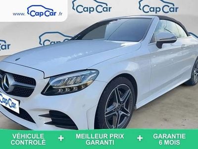 Blanc Occasion 2019 Mercedes 220 AMG line Cabriolet | 25 990 €