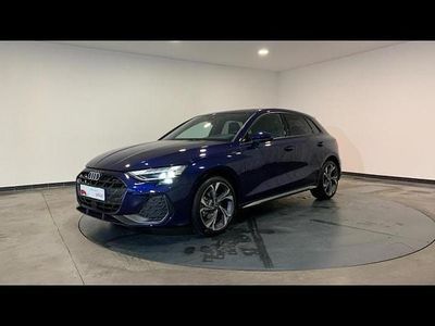 Bleu navarre métallisé Occasion 2025 Audi A3 S-Line | 40 990 € (Prix assez cher)