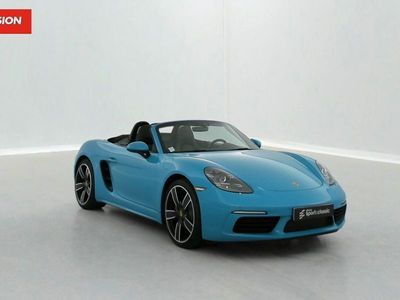 Occasion Porsche Boxster 300 ch (220 kW) 2017 Bleu Cabriolet