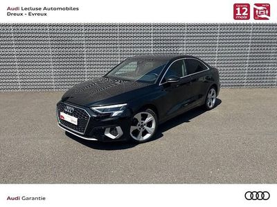 Occasion Audi A3 Design 150 ch (110 kW) 2022 Noir mythe métallisé Berline
