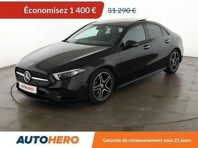 Noir Occasion 2022 Mercedes A200 AMG line Berline | 29 890 € (Prix juste)