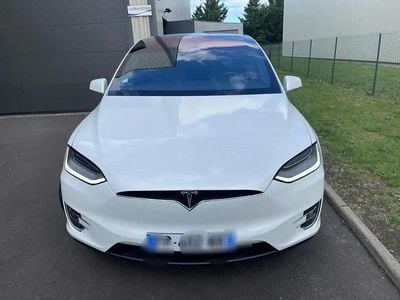 Blanc Occasion 2020 Tesla Model X SUV | 58 900 €