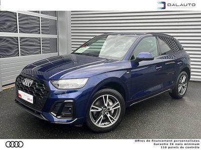 Bleu navarre métallisé Occasion 2024 Audi Q5 S-Line SUV | 53 900 € (Bon prix)