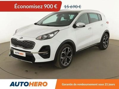 Blanc Occasion 2018 Kia Sportage GT-Line SUV | 14 790 € (Bon prix)