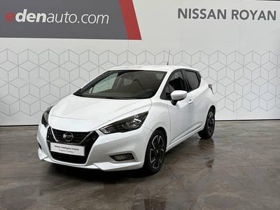Blanc Occasion 2021 Nissan Micra Tekna Citadine | 14 990 € (Prix juste)