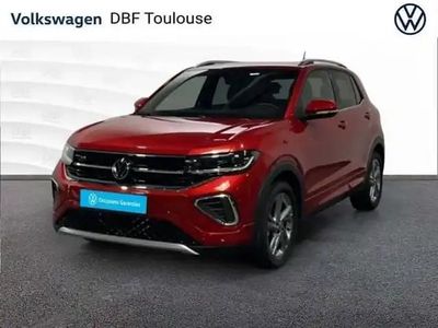 Rouge Occasion 2024 VW T-Cross R-line SUV | 28 780 € (Prix assez cher)