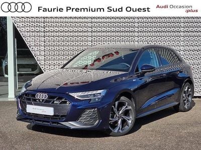 Occasion Audi A3 S-Line 150 ch (110 kW) 2025 Bleu navarre métallisé