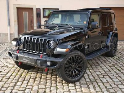 Noir Occasion 2022 Jeep Wrangler Unlimited Sahara SUV | 45 890 € (Super prix)