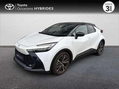Blanc lunaire nacré biton Occasion 2025 Toyota C-HR SUV | 33 490 € (Prix cher)