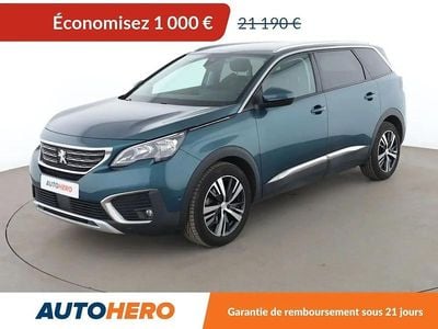 Bleu Occasion 2018 Peugeot 5008 Allure SUV | 20 190 € (Prix juste)