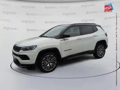 Alpine white+toit noir Occasion 2025 Jeep Compass Summit SUV | 37 000 € (Prix cher)
