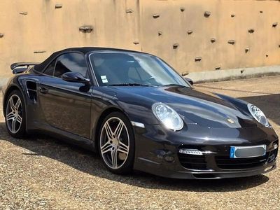 Noir Occasion 2009 Porsche 997 Turbo Cabriolet | 97 500 €