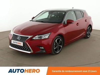 Rouge Occasion 2018 Lexus CT200h Berline | 18 390 €
