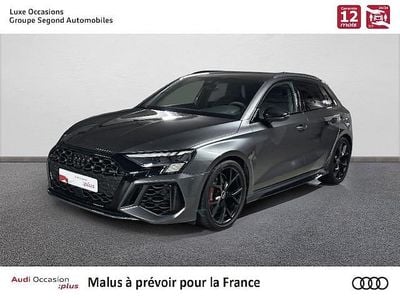 Occasion Audi RS3 Sportback Design 400 ch (294 kW) 2022 Gris daytona nacré Citadine