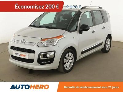 Blanc Occasion 2017 Citroën C3 Picasso Exclusive Monospace | 8 990 € (Prix assez cher)