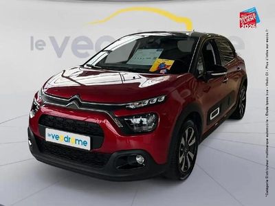 Rouge Occasion 2024 Citroën C3 PureTech Berline | 13 999 € (Prix juste)