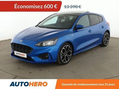Bleu Occasion 2018 Ford Focus ST-Line Berline | 12 790 € (Prix juste)