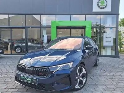 Bleu Occasion 2024 Skoda Octavia RS Break | 41 880 € (Prix assez cher)