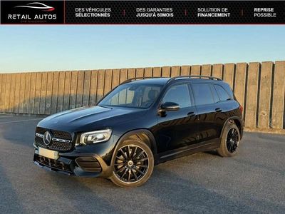 Noir Occasion 2021 Mercedes GLB200 AMG line SUV | 32 990 €
