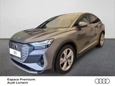 Gris Occasion 2025 Audi Q4 Sportback e-tron S-Line SUV | 52 990 € (Bon prix)