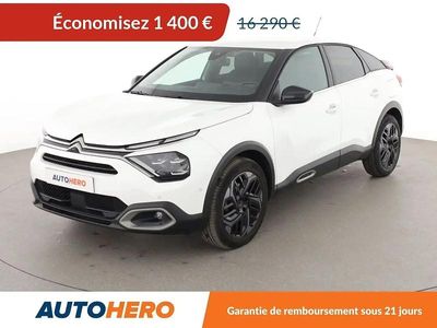 Blanc Occasion 2021 Citroën C4 PureTech Berline | 14 890 € (Prix juste)