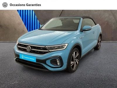Bleu Occasion 2022 VW T-Roc Cabriolet R-line Cabriolet | 28 890 € (Prix juste)