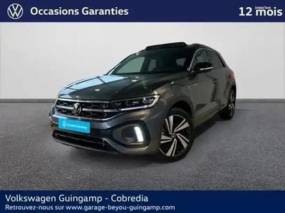 Gris indium métallisée/toit noir Occasion 2023 VW T-Roc R-line SUV | 32 990 € (Prix cher)
