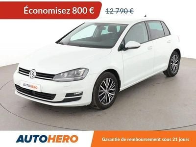 Blanc Occasion 2016 VW Golf Match Berline | 11 990 € (Prix juste)