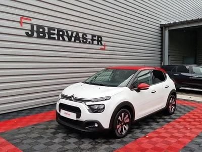 Blanc Occasion 2022 Citroën C3 PureTech Berline | 12 990 € (Bon prix)