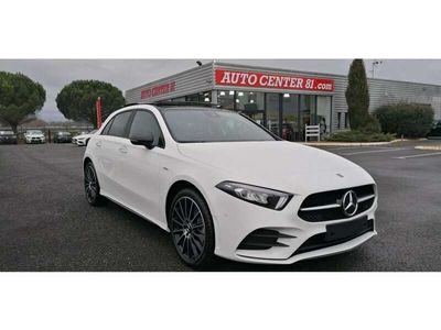 occasion Mercedes A250 CLASSEe 218cv AMG Line T.OUVR+JA19 Hybride