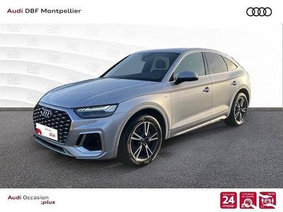 Argent fleuret métallisé Occasion 2023 Audi Q5 Sportback S-Line SUV | 49 480 € (Bon prix)