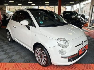 Blanc Occasion 2008 Fiat 500 Lounge Citadine | 5 990 € (Prix juste)