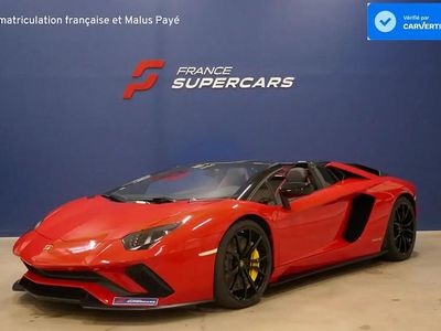 Occasion Lamborghini Aventador 741 ch (545 kW) 2018 Rouge Cabriolet