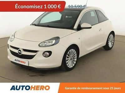 Blanc Occasion 2017 Opel Adam Glam Citadine | 9 590 € (Bon prix)