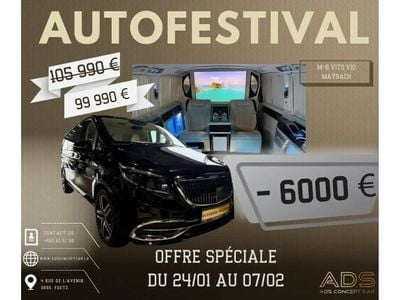 Occasion Mercedes Vito 136 ch (100 kW) 2023 Noir Van