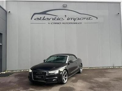 Occasion Audi A5 Cabriolet S-Line 190 ch (139 kW) 2015 Noir Cabriolet
