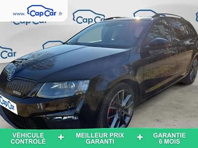 Noir Occasion 2015 Skoda Octavia RS Break | 18 990 € (Prix assez cher)