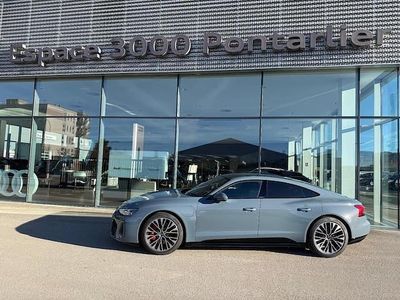 Gris kemora métallisé Occasion 2025 Audi e-tron GT quattro Design Berline | 114 990 € (Prix juste)