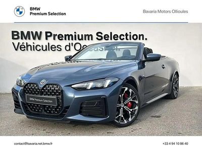 Occasion BMW 420 M Sport 186 ch (136 kW) 2025 Bleu Cabriolet