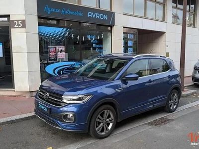 Bleu Occasion 2022 VW T-Cross R-line SUV | 20 990 € (Prix juste)