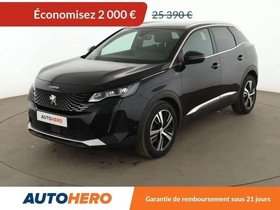 Noir Occasion 2021 Peugeot 3008 GT SUV | 23 390 € (Prix assez cher)