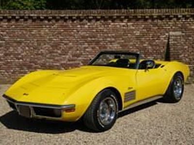 Occasion Chevrolet Corvette Stingray 258 ch (189 kW) 1972 Jaune Cabriolet