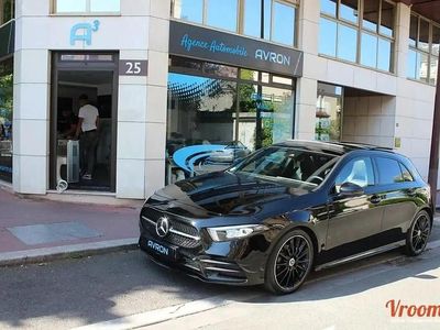Noir Occasion 2022 Mercedes A200 AMG line Berline | 29 990 € (Prix juste)
