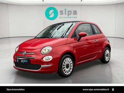 Rouge Occasion 2021 Fiat 500 Lounge Citadine | 12 490 € (Prix juste)
