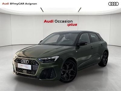 Occasion Audi A1 Sportback S-line plus 150 ch (110 kW) 2025 Vert district métallisé noir mythe métallisé Citadine