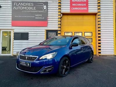 Bleu Occasion 2015 Peugeot 308 GT-line Break | 10 990 € (Prix cher)