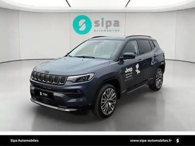 Occasion Jeep Compass Summit 130 ch (95 kW) 2025 Blue shade avec toit noir SUV